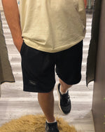 Short de algodón nergro