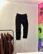 Jean negro baggy semi-over.
