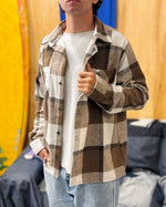 Sobrecamisa nórdica marrón