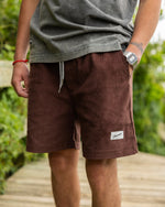 Short de pana chocolate