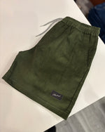 Short de pana verde