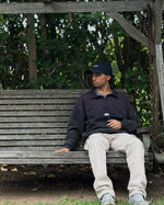 Buzo medio cierre oversized violet