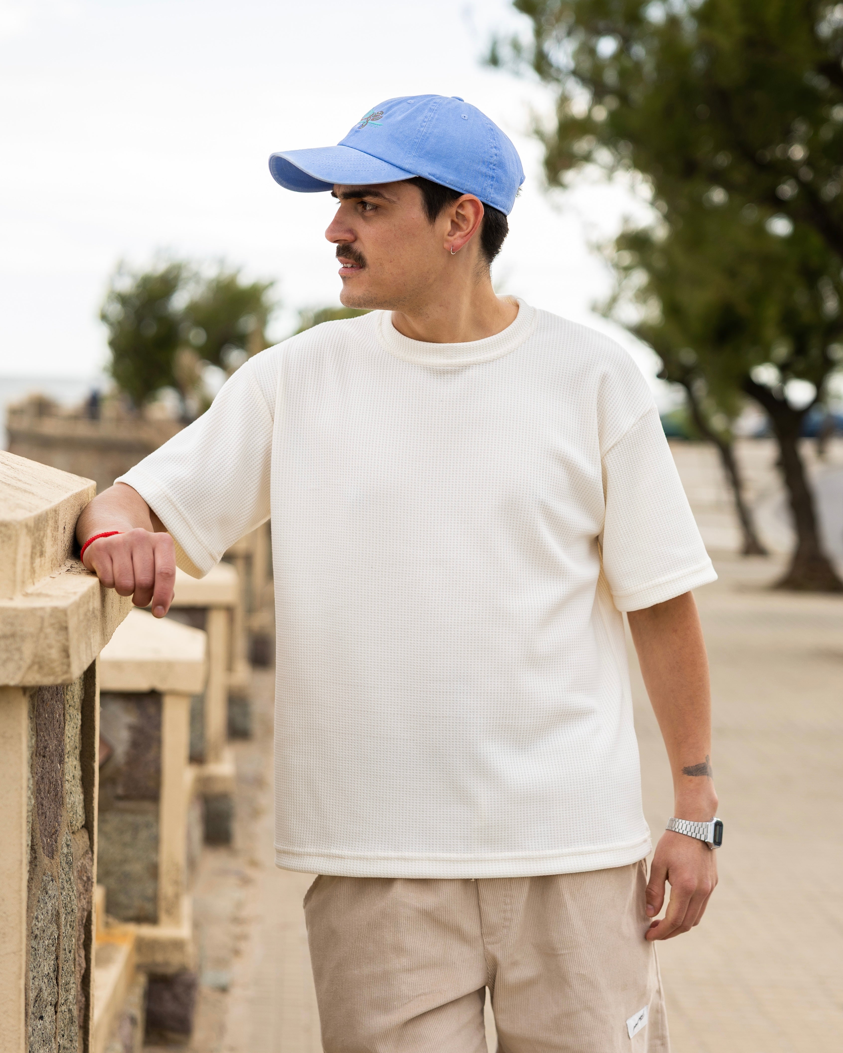 Remera de punto oversized