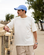 Remera de punto oversized