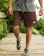 Short de pana chocolate