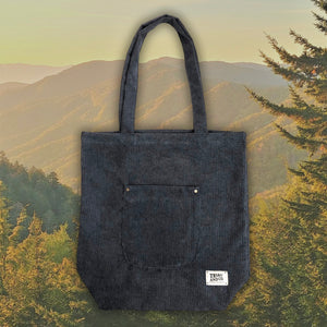 Bolso de pana jean