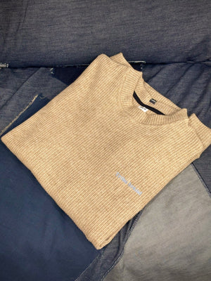 Buzo punto Nantes beige camel