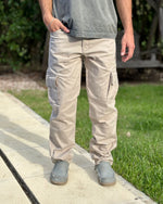 Pantalón cargo baggy semi-over arena