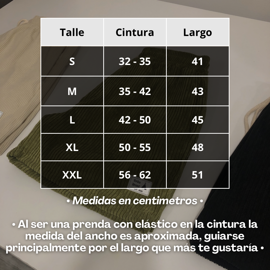 Short de pana chocolate