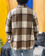 Sobrecamisa nórdica marrón