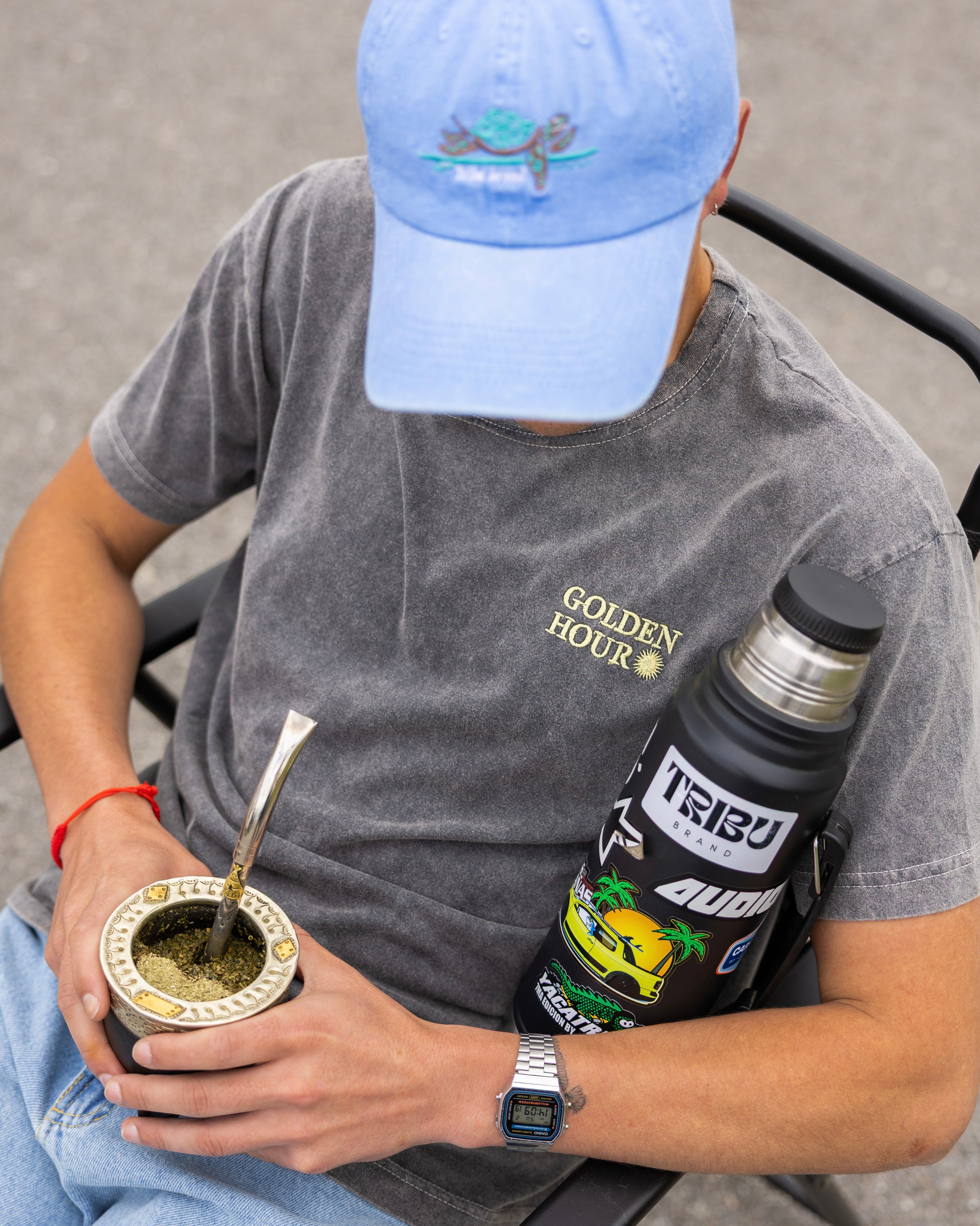 Remera clásica golden hour 🌞