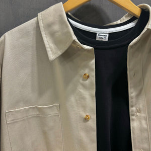 Sobrecamisa beige