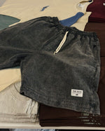 Short de algodón gastado