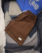Short de Lino marron